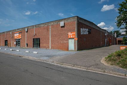 Entrance Weg naar As Genk