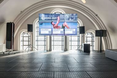 Video workout area Patersstraat Ieper