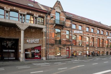 Entrance Chaussee de Louvain Schaerbeek