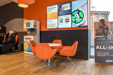 Social corner Kleine Dam Lokeren