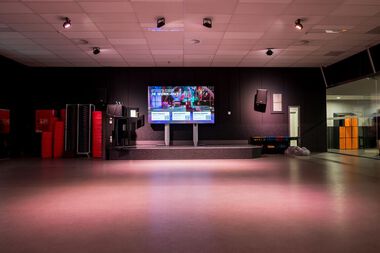 Video workout area Watersportbaan Gent