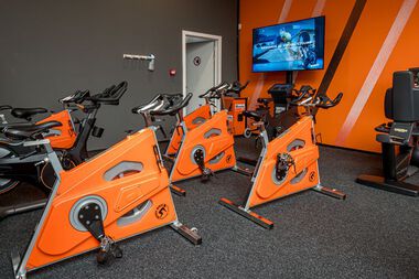 Virtual cycling zone Evere Ch. de Louvain Evere