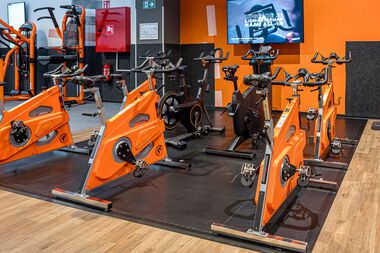 Virtual cycling zone Kleine Dam Lokeren