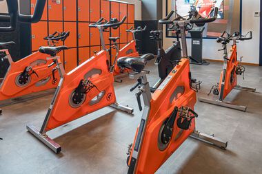 Virtual cycling zone Frans van Kalkenlaan Anderlecht